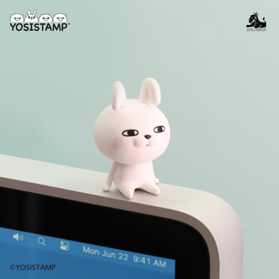 もにまるず YOSISTAMP うさぎさん monimoni Animals ワンコイン！クリアランスセール ：】【ソロモン商事】ヨッシー