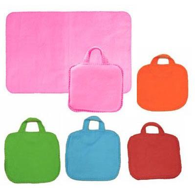 オーバーロックブランケット（トートバッグ付き） | 