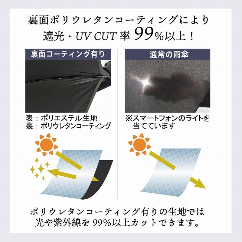 H・A・U 雨晴兼用無地自動開閉折傘 メンズ 紳士 日傘 遮光 折りたたみ  無地 男性 暑さ対策 晴雨兼用 コンパクト UVカット 日よけ ギフト 通勤 男性用日傘 | H・A・U | 10