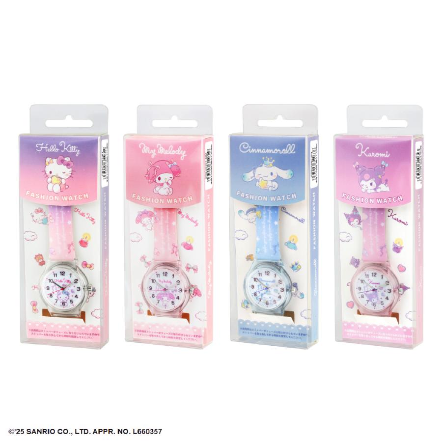 腕時計 キッズ 女の子 すサンリオキャラクターズ クリアケース