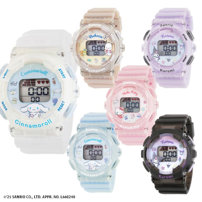 sanrio（サンリオ） 腕時計 デジタルウォッチ CR3C0003 クロミ