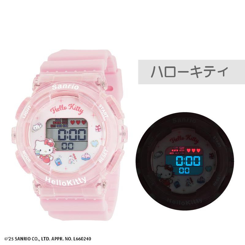 キティちゃん ホワイトリボン デジタル Gショック風 サンリオ 腕時計 限定 海 楽天市場】デジタルウォッチ サンリオ | 腕時計 時計 サンリオ sanrio