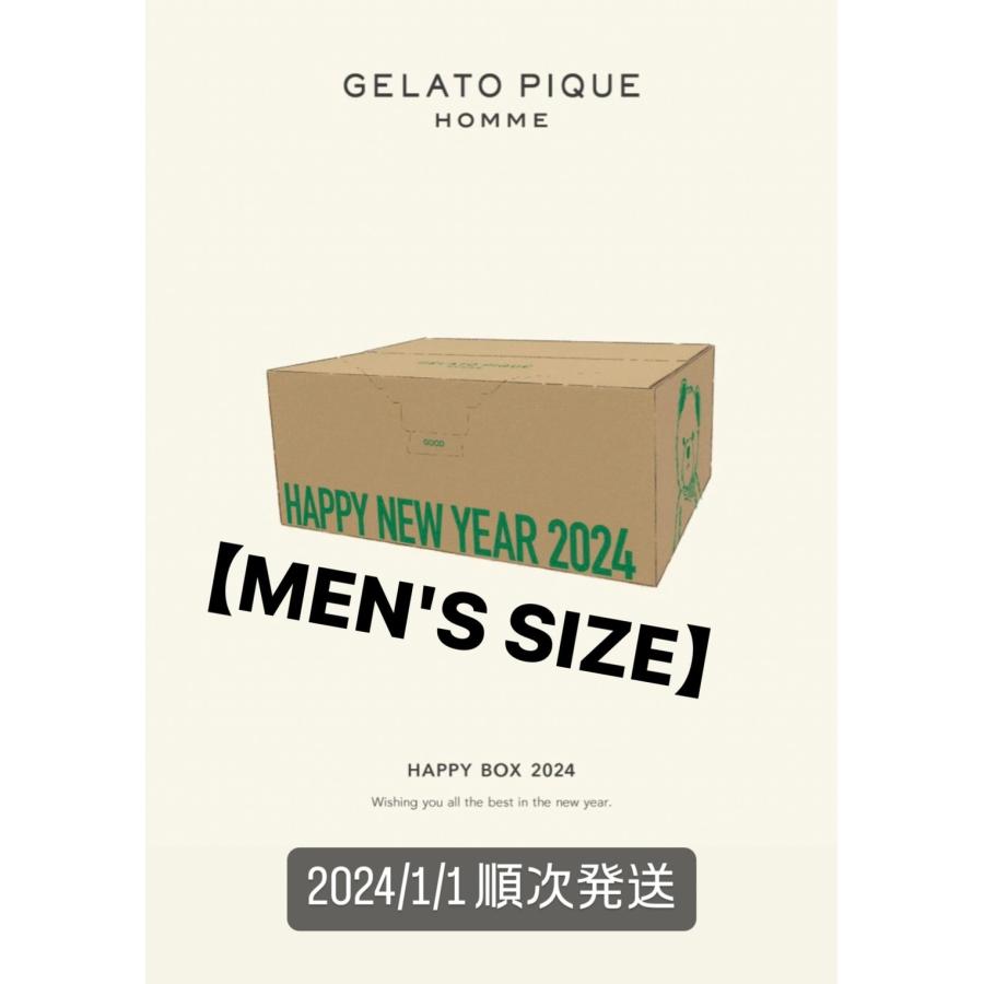 予約 ジェラートピケ ジェラピケ 福袋 2024【MEN'S SIZE】 GELATO