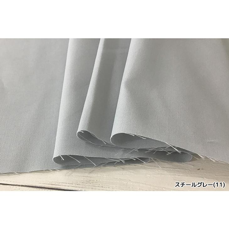 布 生地 手作り 無地 ECOPET(R)ポリエステル/コットン34sツイル(白