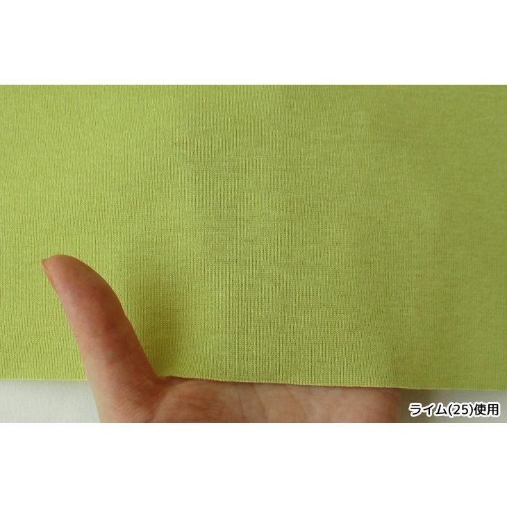 布 生地 ニット 綿 手作り 30sフライス(クールカラー)11654振替品番