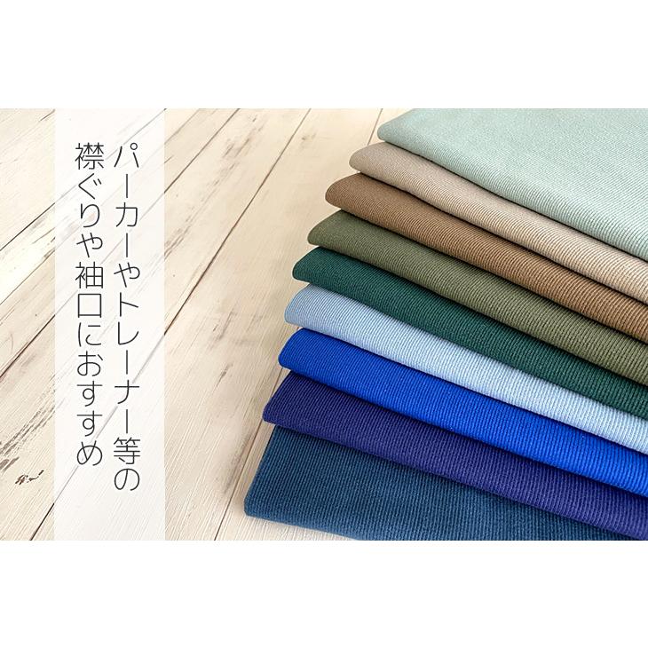 最終値下げ 布 生地 手作り ニット 無地 20sスパンテレコ(グリーン