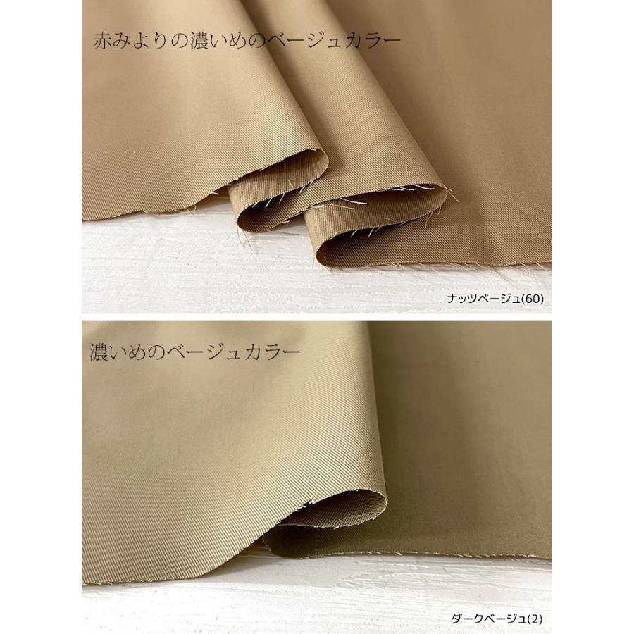 布 生地 無地 手作り ポリエステル/コットン34/-ライトツイル