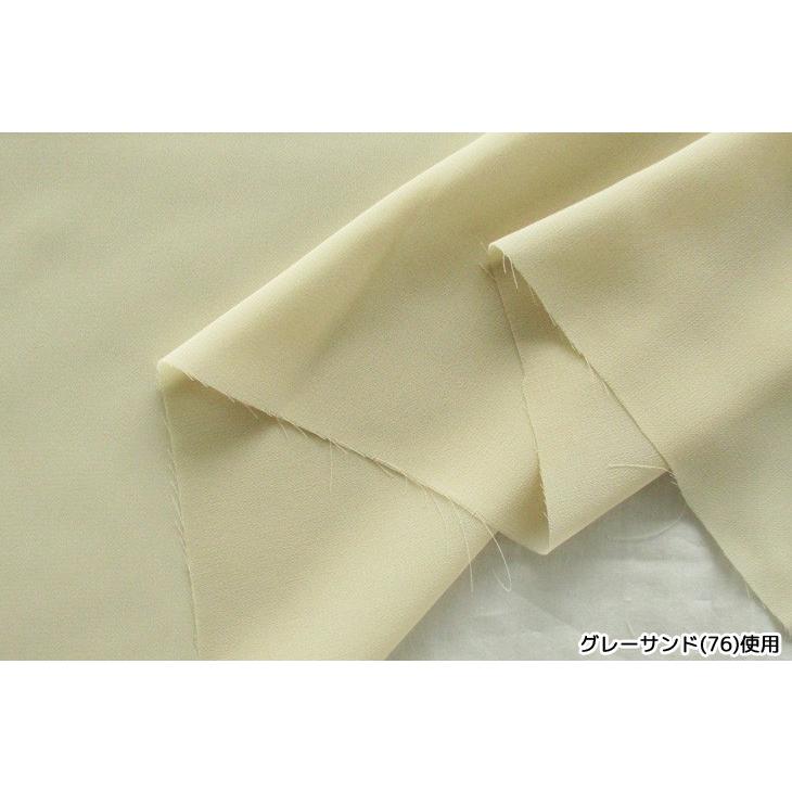 75Dシフォン（白〜アイボリー系） 布 生地 手作り カット50cm単位(商品