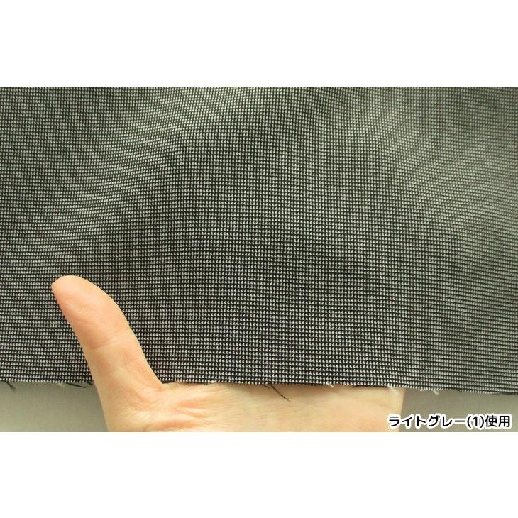 布 生地 ウールライク LANATEC(R)ピンヘッド調ツイル カット50cm単位