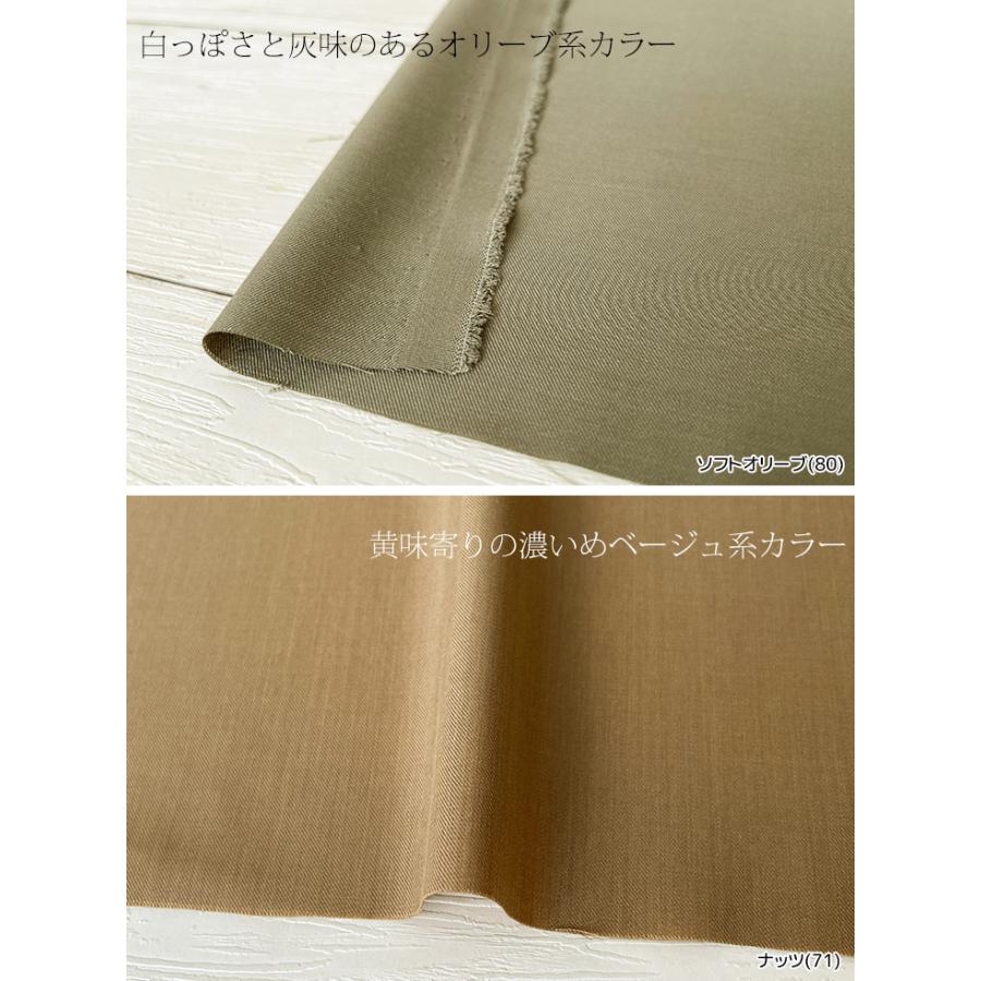 LIM-blessポリエステル/レーヨン50sツイル 布 生地 手作り カット50cm単位(商品番号:44014) |  | 05