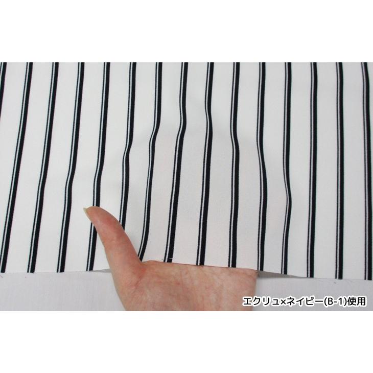 75dソフトジョーゼット(ストライプ2柄) 布 生地 手作り カット50cm単位