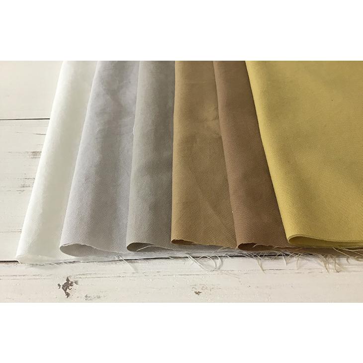 カット生地ベージュ刺繍 スタナーツイル（白・ベージュ系） 布 生地 手作り カット50cm単位