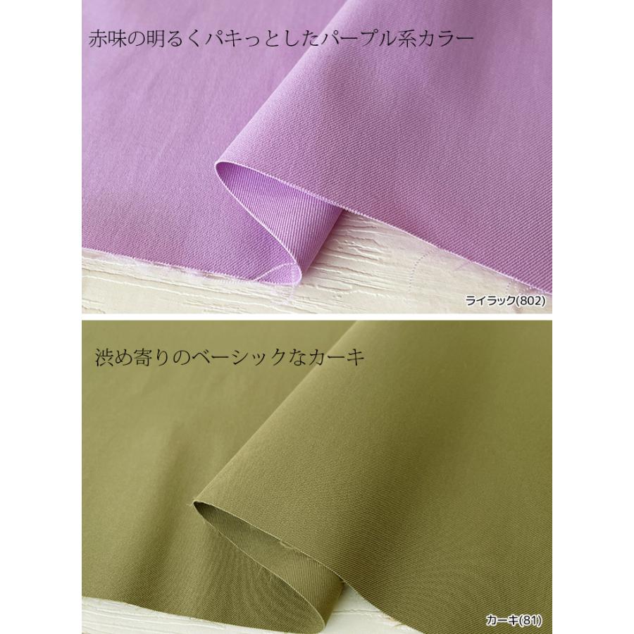 RE;NAPES(R)ツイルストレッチWR(C0) 布 生地 手作り カット50cm