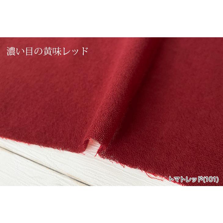 布 生地 手作り 2/48ウールガーゼ(ベージュ・オレンジ・赤系) カット
