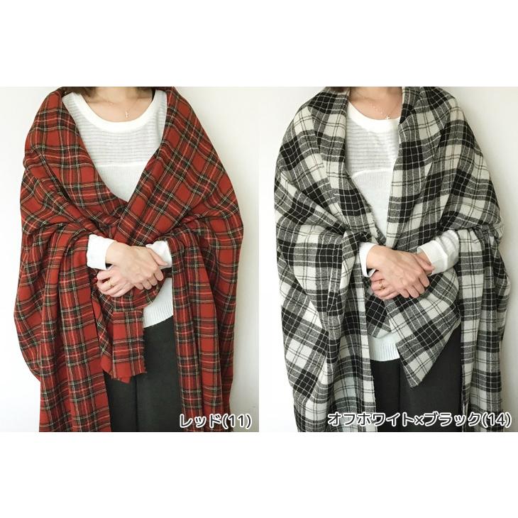 ウール ガーゼ 生地 布 ウールガーゼチェック(21〜25柄) カット