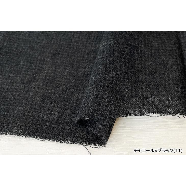 2/48ウールガーゼ千鳥 布 生地 手作り カット50cm単位(商品番号：76248