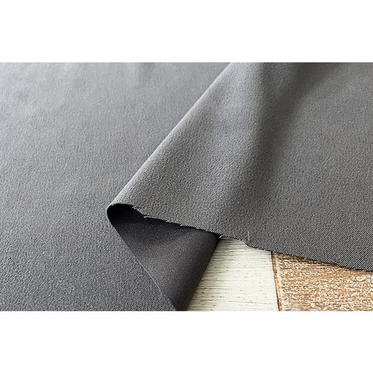 訳アリ特価★ポリエステルギャバストレッチ(グレー) 布 生地 手作り カット50cm単位(商品番号:SOL757) |  | 02