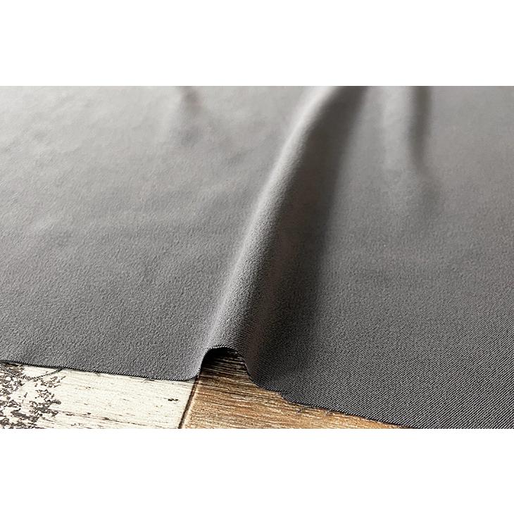 訳アリ特価★ポリエステルギャバストレッチ(グレー) 布 生地 手作り カット50cm単位(商品番号:SOL757) |  | 03