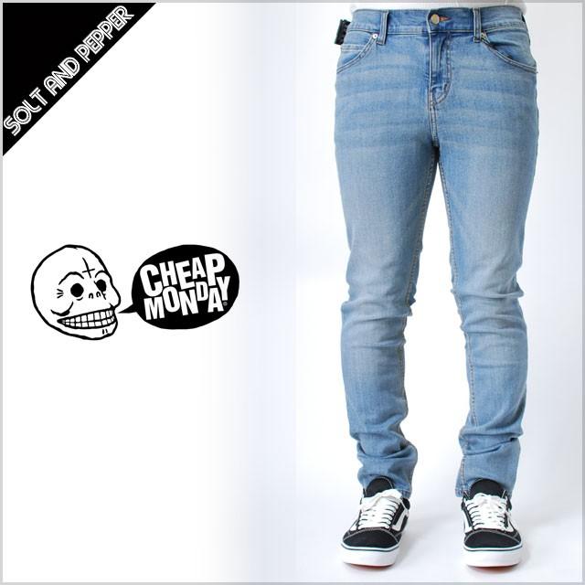 Cheap Monday チープマンデイ Tight Stonewash Blue Denim Pants タイト ストーンウォッシュ ブルー デニム パンツ ライトブルー 青 メンズ 男性 ボ Solt And Pepper 通販 Yahoo ショッピング