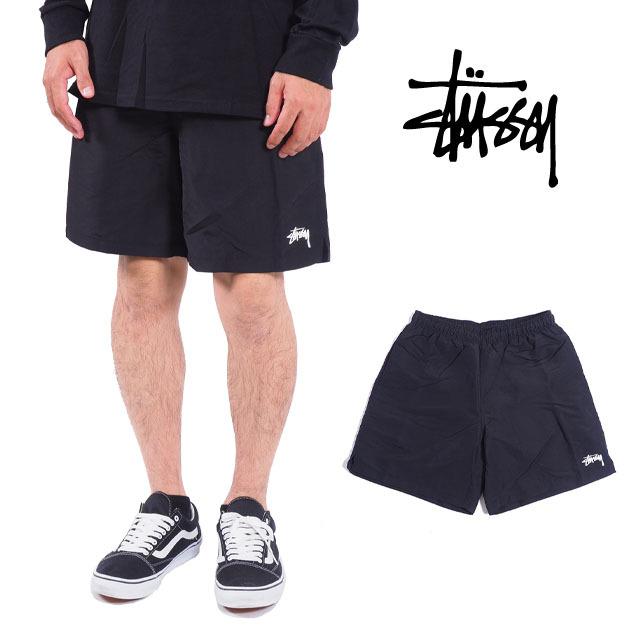ステューシー STUSSY ハーフパンツ ブラック 黒 black S M L XL LL 2Lサイズ メンズ short pant ショーツ ショートパンツ ハーパン ボトムス メンズ 男性用 USA :113129:SOLT AND PEPPER 通販 STUSSY ステゥーシー ハーフパンツ ショートパンツ