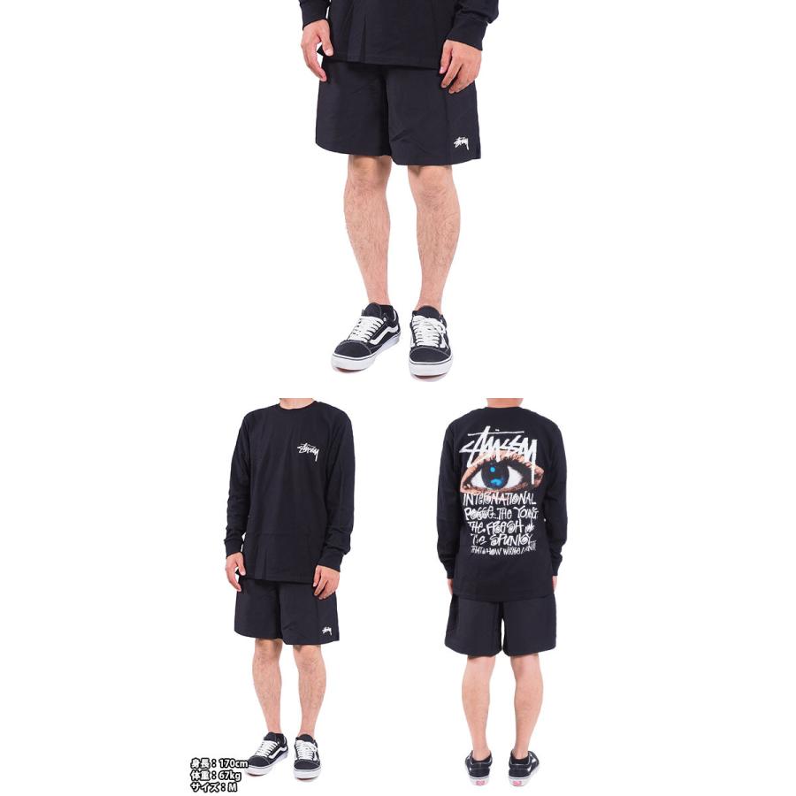 ステューシー STUSSY ハーフパンツ ブラック 黒 black S M L XL LL 2L