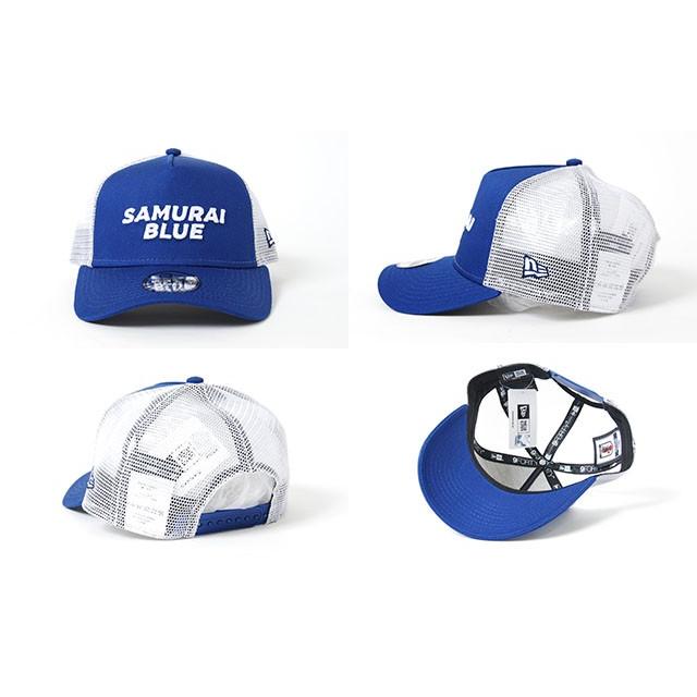 Newera ニューエラ Youth 9forty A Frame トラッカー サッカー日本代表 Ver ブルー ホワイト 青 白 キャップ 帽子 スナップバック 子供サイズ キッズサイズ Kid Solt And Pepper 通販 Yahoo ショッピング