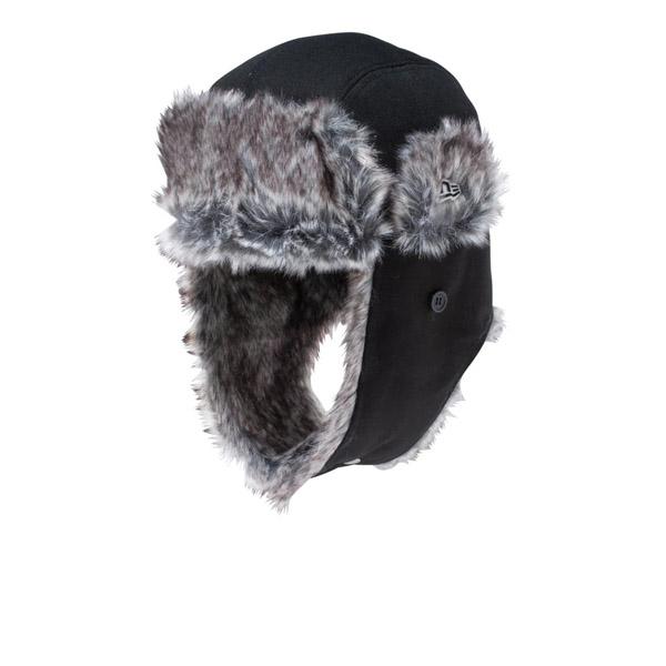 NEWERA ニューエラ トラッパー The Trapper NEW ERA ロゴ ブラック