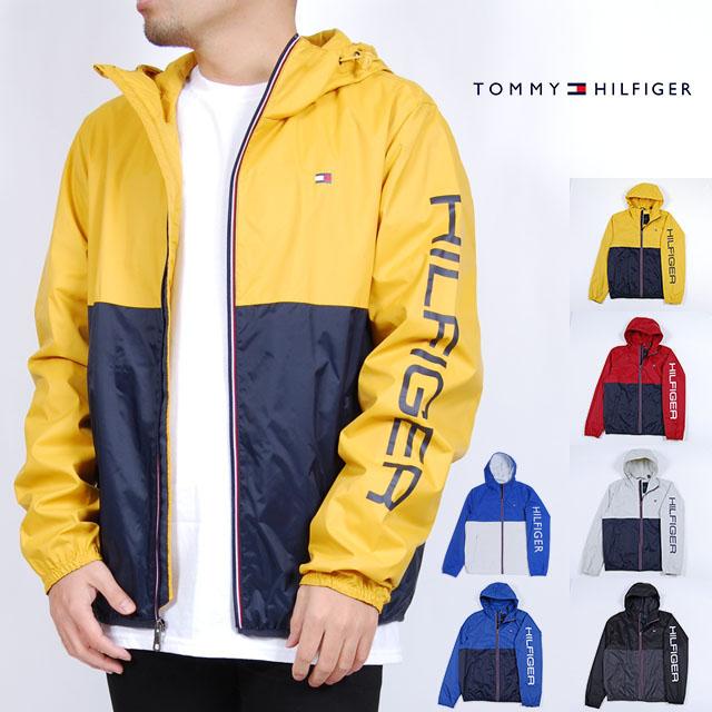USモデル トミーヒルフィガー ナイロンジャケット TOMMY HILFIGER 袖