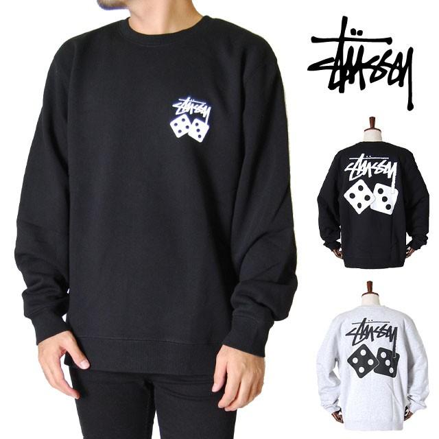 Stussy ステューシー トレーナー メンズ ブラック S M L Xl Xxl 2l 3lサイズ 長袖 レディース Dice Crew Black Ash Heather クルーネック スウェット 裏起毛 グ Solt And Pepper 通販 Yahoo ショッピング