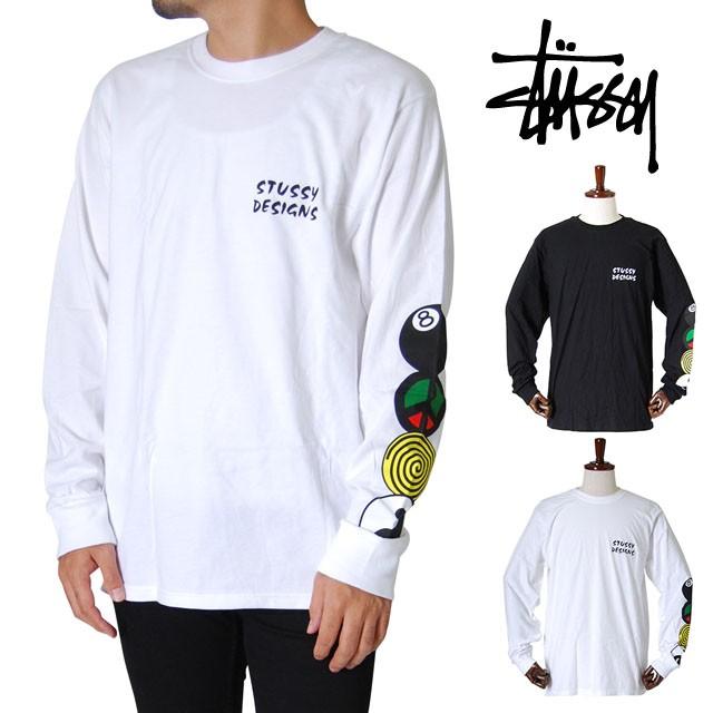 STUSSY ステューシー ロンT 長袖 Tシャツ カットソー ブラック