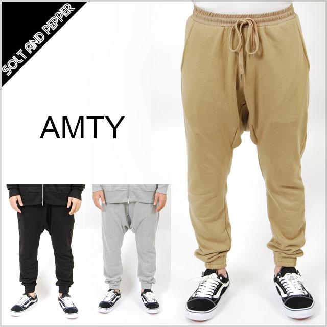 Amty アンティ Sweat Pants Black Gray Beige スウェット パンツ ブラック 黒 グレー 灰 ベージュ 肌色 薄茶 メンズ 男性 レディース 女性 ボトムス ストリート At16aw 013 Solt And Pepper 通販 Yahoo ショッピング