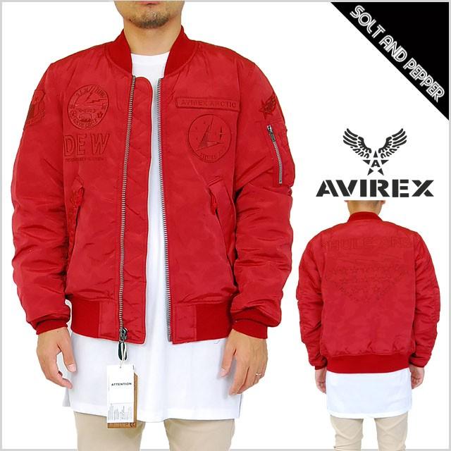 Avirex アヴィレックス Military Jkt Ma 1 Dew Red フライト ジャケット レッド 赤 カモ 迷彩 ミリタリー アウター メンズ 男性 エムエーワン デュー 国内正規取 Avirex Solt And Pepper 通販 Yahoo ショッピング