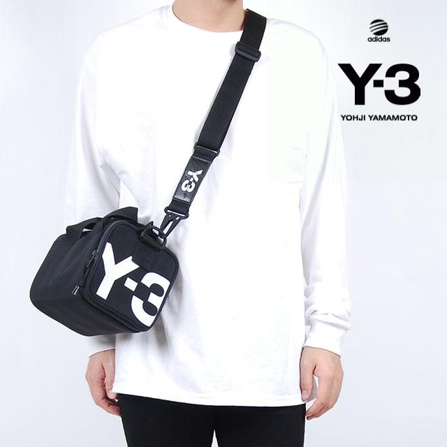 Y-3(adidas×Yohji Yamamoto) Y3 MINI BAG BLACK ワイスリー アディダス ヨージヤマモト ロゴ ミニ バッグ  ブラック 黒 メンズ 男性 小物 バック 鞄 アクセサリ :dy0536:SOLT AND PEPPER - 通販 - Yahoo!ショッピング