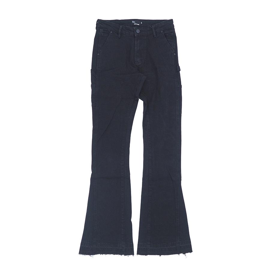 EPTM エピトミ NINE FLARE PANTS フレアパンツ メンズ 男性 ブラック 黒 BLACK ベルボトム 伸縮アリ