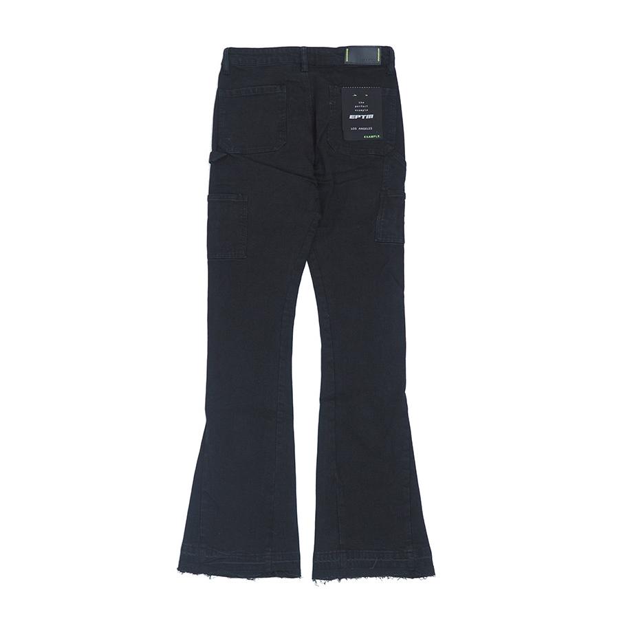 EPTM エピトミ NINE FLARE PANTS フレアパンツ メンズ 男性 ブラック 黒 BLACK ベルボトム 伸縮アリ