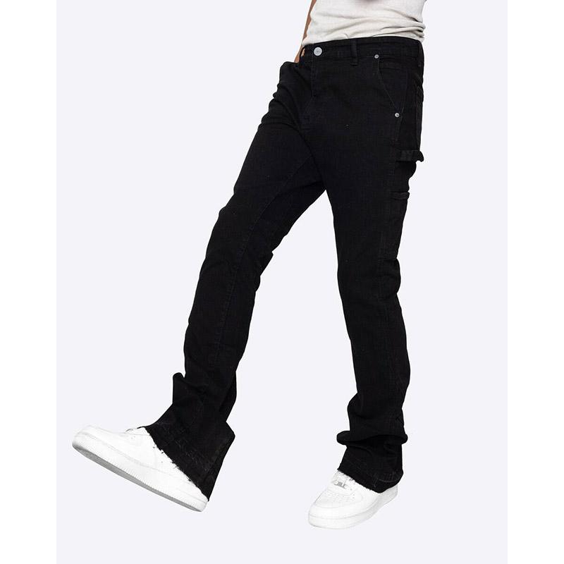 EPTM エピトミ NINE FLARE PANTS フレアパンツ メンズ 男性 ブラック 黒 BLACK ベルボトム 伸縮アリ