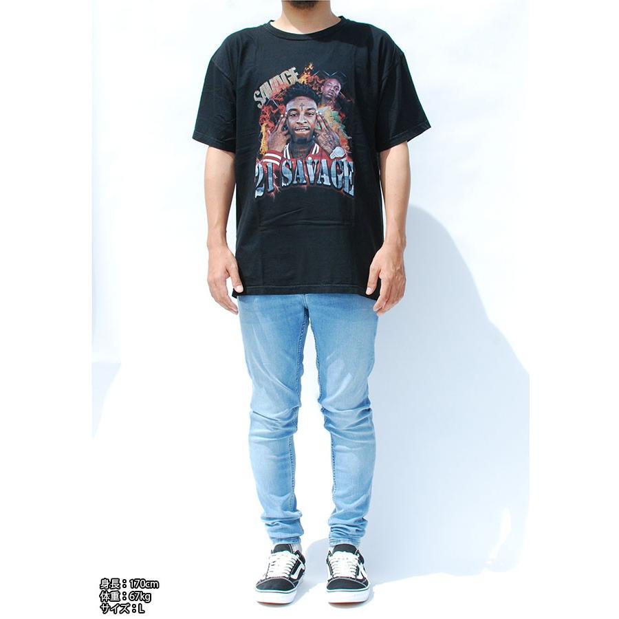The Loud Packs ラウド パックス 21 サヴェージ プリント Tシャツ 21 Savage Premium Tee 半袖 ロゴ トップス バンド ツアー ブラック 黒 メンズ 男性用 レディ Loudp 001 Solt And Pepper 通販 Yahoo ショッピング