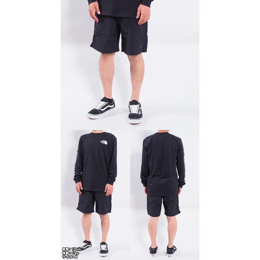 ノースフェイス ハーフパンツ スイムショーツ ブラック ブラウン 黒 茶