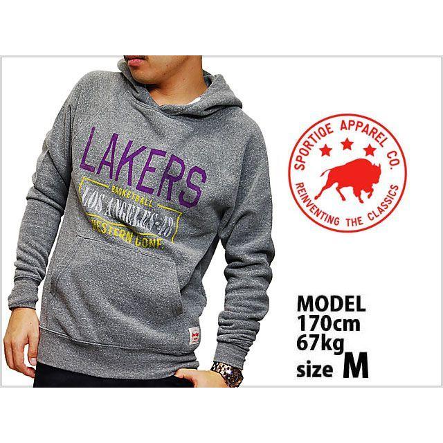 送料無料 SPORTIQE APPAREL CO. MITCH OLSEN LOS ANGELES LAKERS SWEAT HOODIE