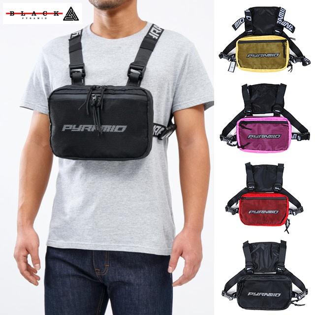 Black Pyramid ブラックピラミッド バッグ Chest Rig Body Bag ブラック イエロー レッド ピンク 黒 黄 赤 チェストバッグ ショルダーバッグ ボディーバッグ 斜 Y Solt And Pepper 通販 Yahoo ショッピング