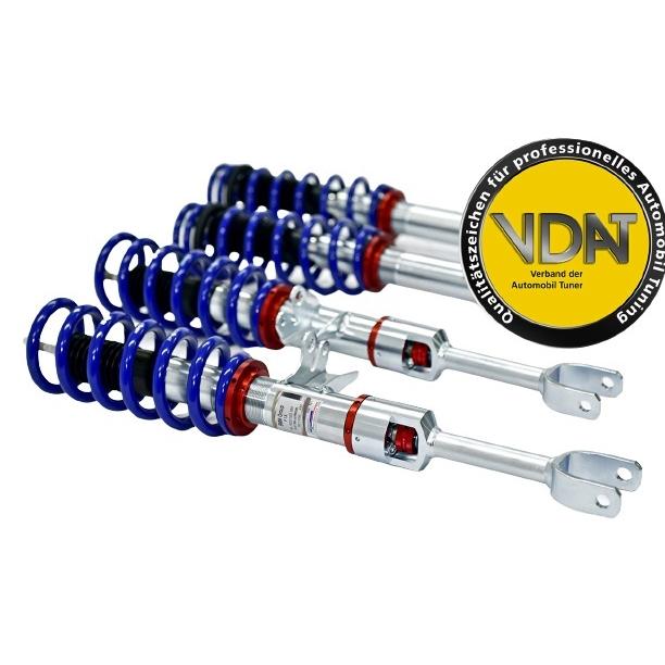 アウディA4 SILVER'S Z.S.S. サスペンションキット 正規SACHS製 Performance Coilover Kit 車高調整 サスペンションキット
