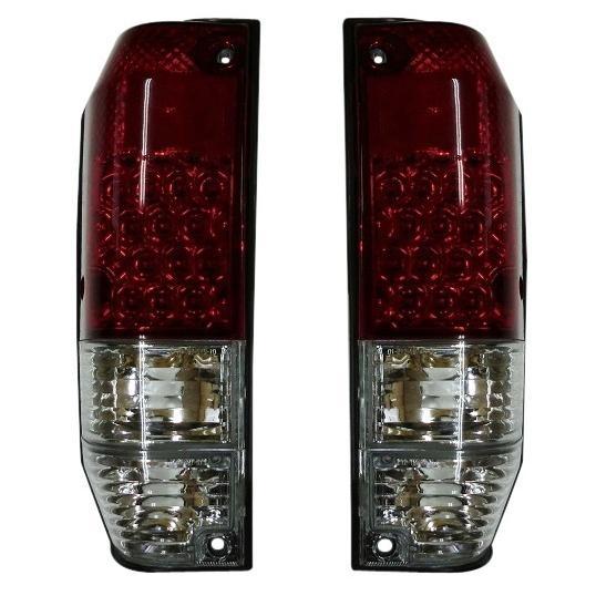 DEPO製 トヨタ ランドクルーザープラド 78系 赤・白 LED テールランプ