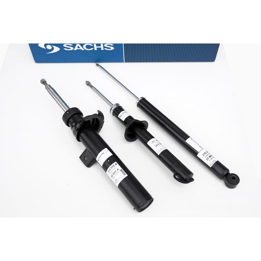 正規SACHS製 AUDI リア リヤ ショックアブソーバー 左右 2本 SET 