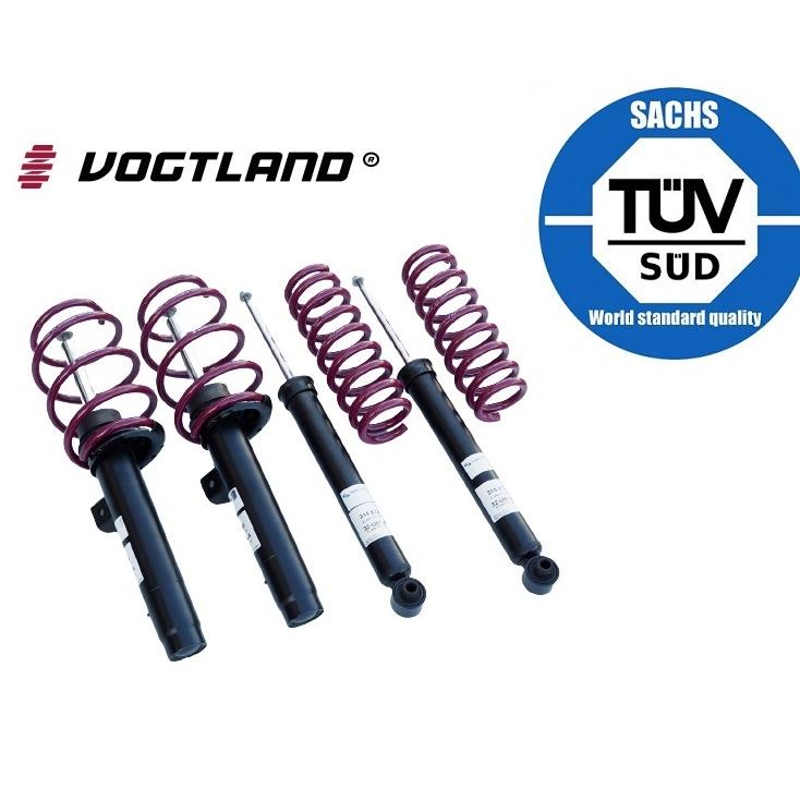 VW ゴルフ7GTI 純正ダンパー 前後セット AUCHH 正規SACHS製 Performance PLUS ローダウン サスペンションキット
