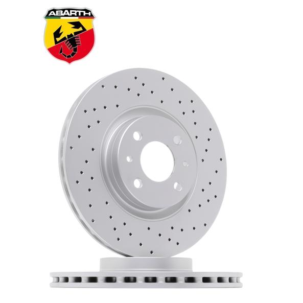 アバルト 純正ブレーキローター前後 ABARTH 正規純正OEM アバルト ABARTH 500 595 695 500C 595C 695C 312
