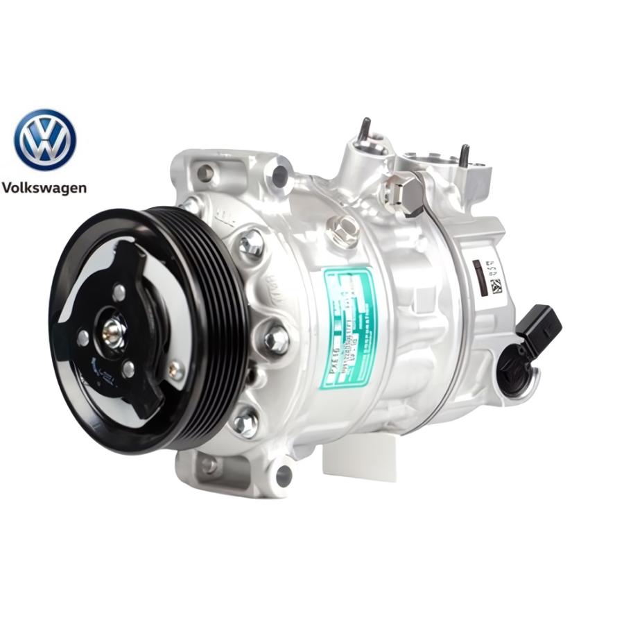 正規純正OEM】 VW ワーゲン エアコン コンプレッサー 新品