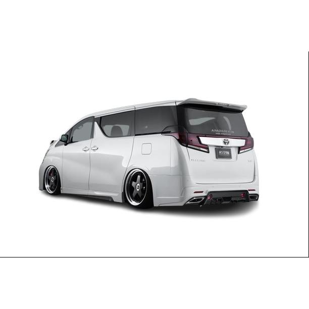 AIMGAIN 純VIP GT トヨタ 30 ヴェルファイア 前期 〜MC AGH GGH 3# マフラーフィニッシャー エアロ マフラー エイムゲイン フィニッシャーの画像