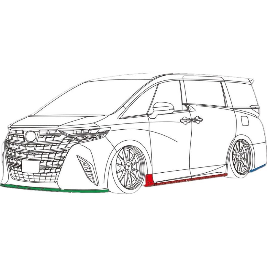 AIMGAIN 純VIP EXE トヨタ 40 AAHH40W AGH40W アルファード 2.5