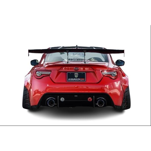 AIMGAIN GT 後期 トヨタ 86 SCION FR-S リアアンダースポイラー