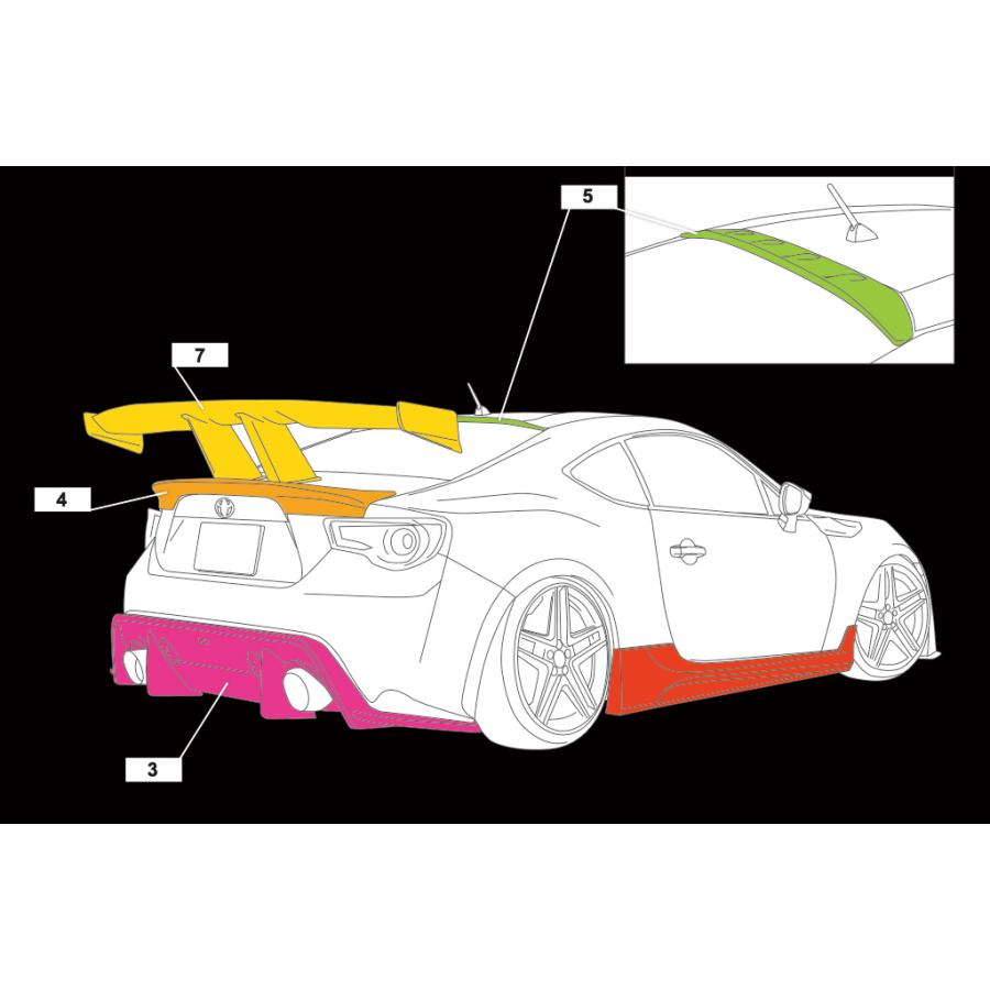 AIMGAIN GT-F トヨタ 86 スバル BRZ 前期/後期 ノーマルフェンダーVer